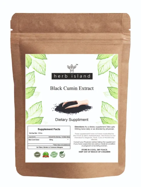 Nero Cumino Semi Estratto - 100% Puro Biologico Nigella Sativa