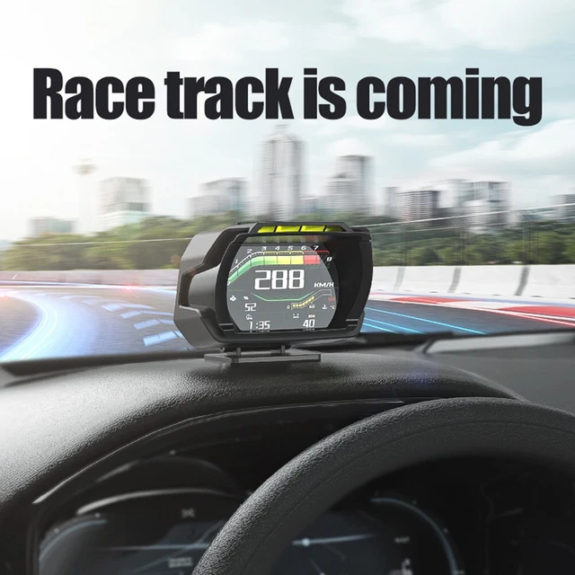 X95 Misuratore di pendenza GPS per auto con display digitale inclinato