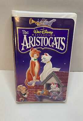 The Aristocats VHS Walt Disney Masterpiece Collection