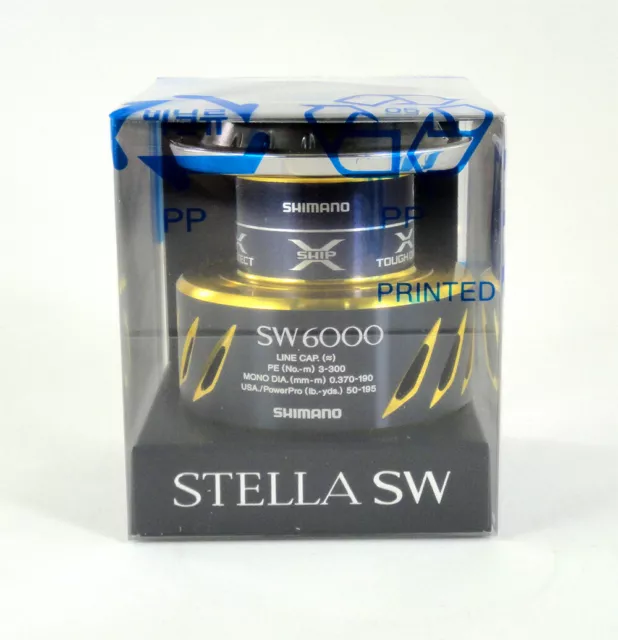 NEW 20' GENUINE Shimano Stella Sw C 6000 Spool Fit 5000 Xg/Hg/Pg
