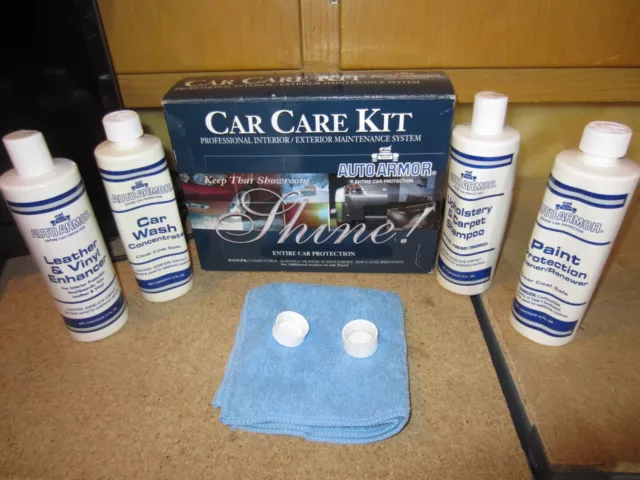 ResistAll Customer Care Kit Car Cleaning Supplies Interior Exterior Kit NEW  BOX