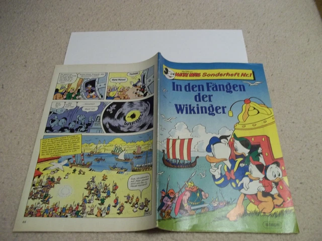 Micky Maus***Extraheft***Sonderheft Nr.1***Comic***In Den Fängen Der Wikinger***