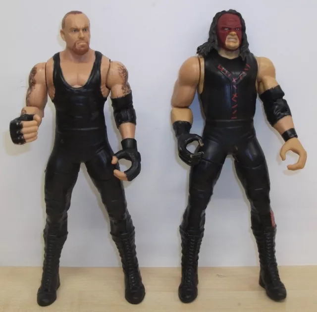 WWE - The Undertaker vs Kane Wrestlingfiguren - Mattel - Super Strikers