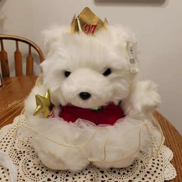 Vintage 1997 Dayton Hudson  Miss Santa Bear SUGAR PLUM FAIRY W/ Tag