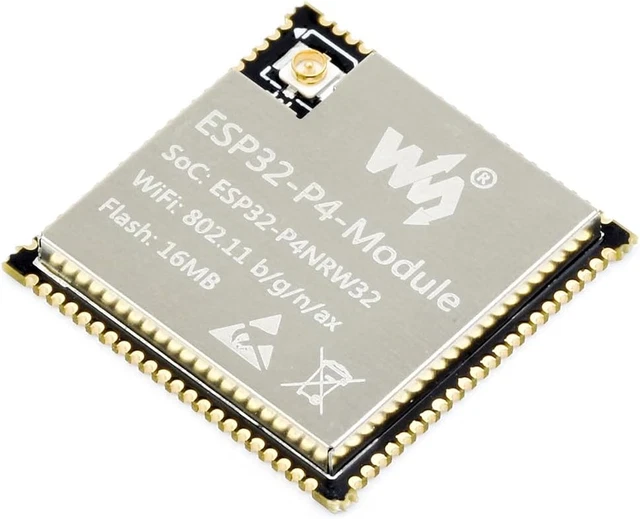 WAVESHARE ESP32-P4-MODULE CORE Board, Based on ESP32-P4 and ESP32-C6 ...