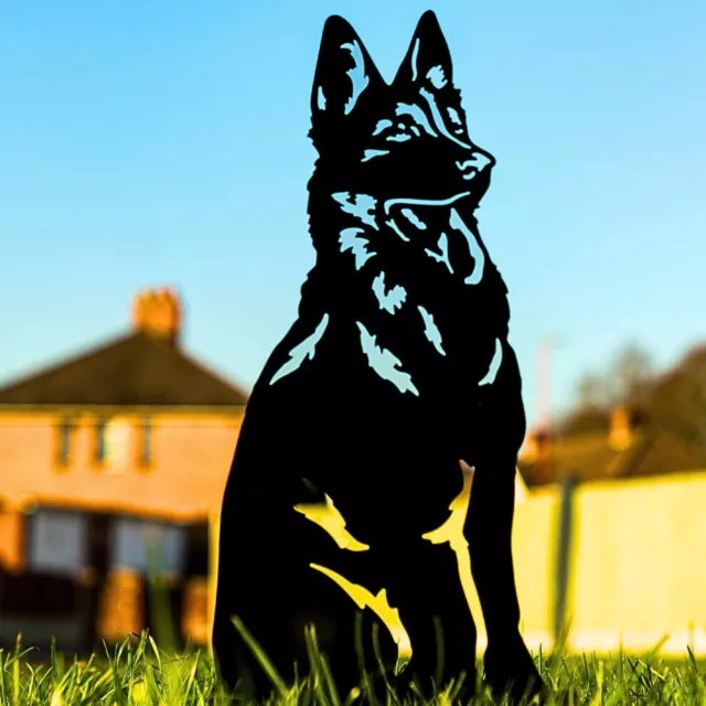 German Shepherd Statue Garden Ornament Dog Christmas Gift Her Him Woman Alsatian