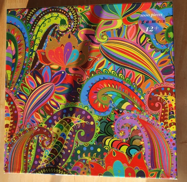 "Flower Dance" by Bgraamiens, 1,000 piece jigsaw puzzle