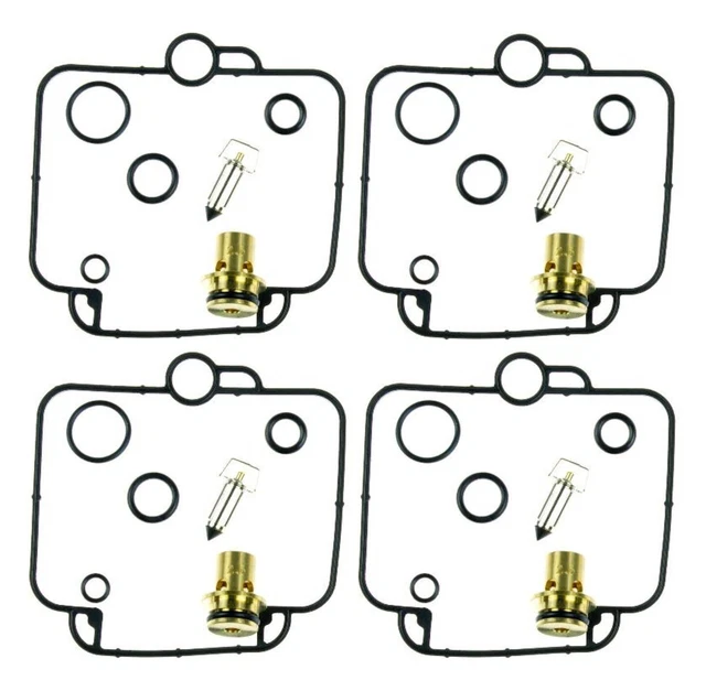 4Sets Carburetor Carb Rebuild Kit For Suzuki Bandit 1200 GSF1200 GSF