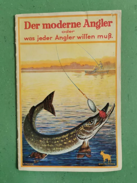 DAM Katalog von 1932 "Der moderne Angler" (10 Pfennig-Ausgabe)