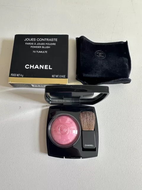 NEW CHANEL LIMITED EDITION JOUES CONTRASTE BLUSHES MALICE AND ROSE