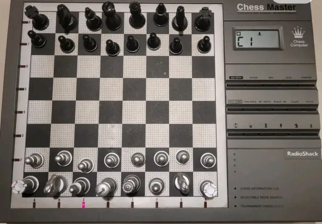 Radio Shack Chess Master Computer Chess Complete Cat.No. 60-2217