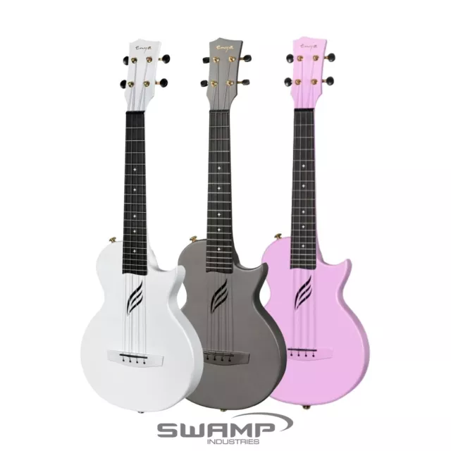 Enya Nova U Pro Carbon Tenor Ukulele 26" Optional AcousticPlus Pickup & Effects