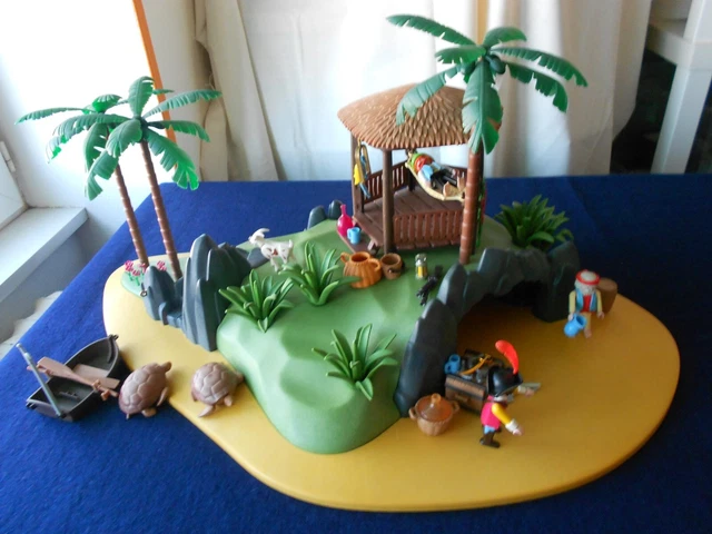 PLAYMOBIL. L'ÎLE AU trésor. Set 3799. 1991 EUR 170,00 - FR