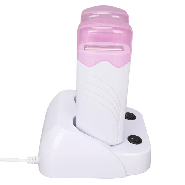 (US Plug 110 V) Scaldacera portatile riscaldatore depilatorio doppio per gambe TDM