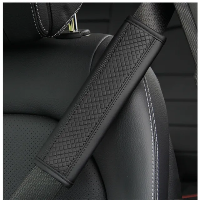 Breathable Protection Padding Pad Car Seat Safety Belt Pu Leather Seat Belt