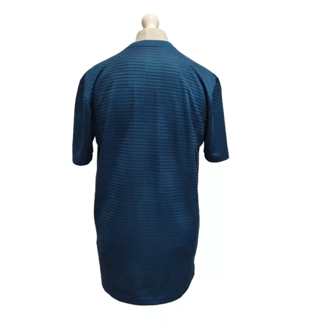 Adidas Fenerbache Blue Short Sleeve Football Shirt UK Men's Size L DD63 3
