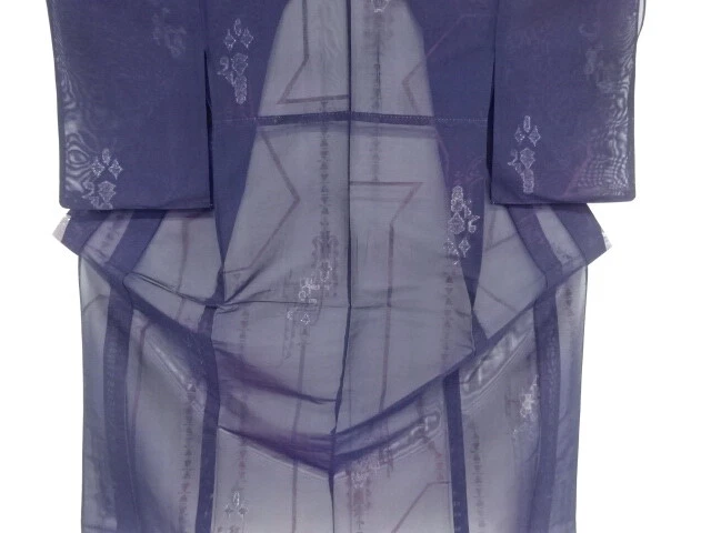 81237# Japanese Kimono / Antique Kimono For Summer / Sarasa