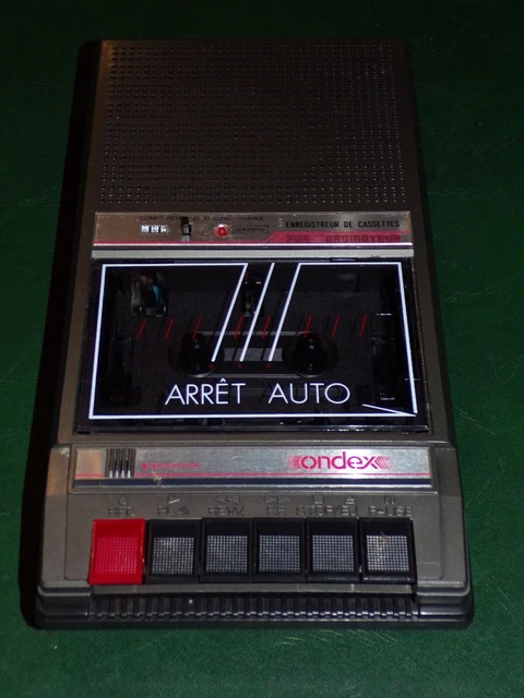 Magnétophone Philips N2233 – Lecteur Enregistreur Cassette Vintage – Fonctionnel