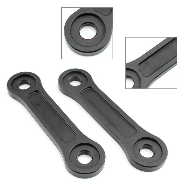 Set abbassamento posteriore 20 mm per Tiger 1200 Explorer alluminio nero