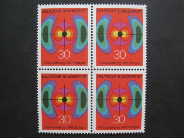 Bund  MiNr. 599  Viererblock postfrisch**   (AG 934)