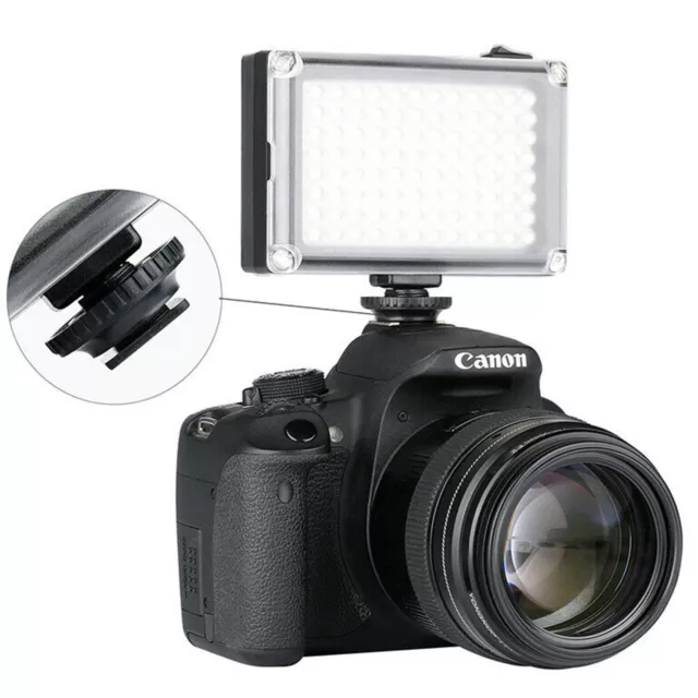 Lámpara de luz de video de estudio LED universal para videocámara de cámara