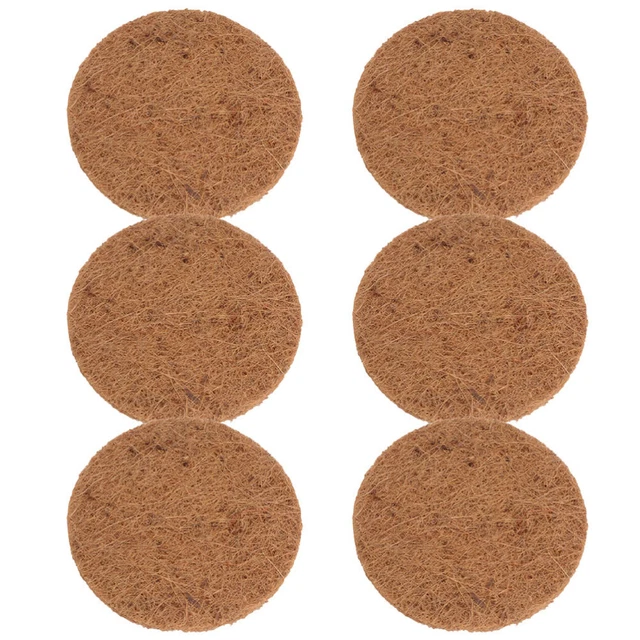 6pcs pigeon egg nest natural coconut fibre mat racing pigeon brochefing oeufs