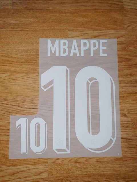 FLOCAGE MBAPPE N°10 EURO 2024 EQUIPE DE FRANCE domicile EUR 19,90 - IT