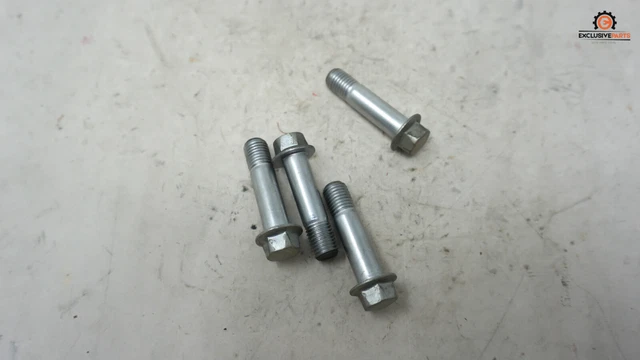 Suzuki Yamaha Honda Kawasaki OEM Rear Brake Caliper Hardware Bolts 4 pcs