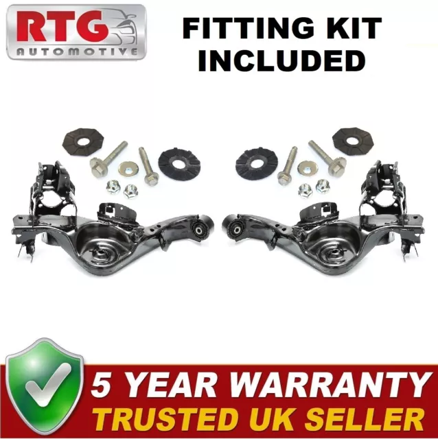 Rear Left/Right Wishbones Trailing Arms + Fitting Kits for Qashqai XTrail Koleos