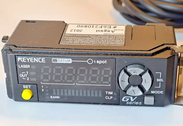 Keyence GV-21P Digitaler CMOS Lasersensor Messverstärker Haupteinheit PNP