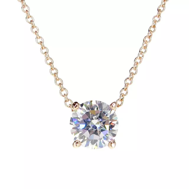 Olivia Solitaire Necklace and Earring Jewellery CZ Cubic Zirconia CRYSTALA 2