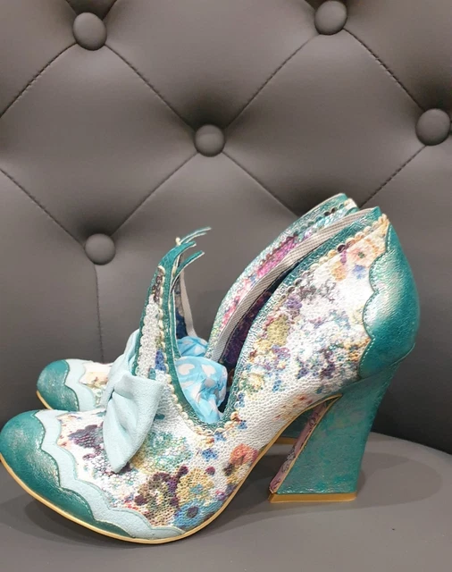 Irregular Choice Heels Highway Honey Pink Green Building Skyscrapers Car  Size 7 | eBay