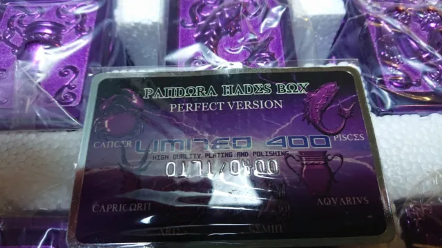 Saint Seiya - Pandora Box Perfect version  Surplice limited 171 /400 3