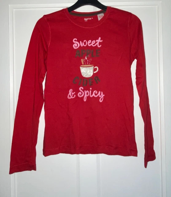 BNWOT Girls Gap long sleeve top t-shirt would fit age 10 11 12 13 