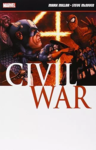 Civil War (Marvel Comics) by Mark Millar Paperback Book The Cheap Fast Free Post