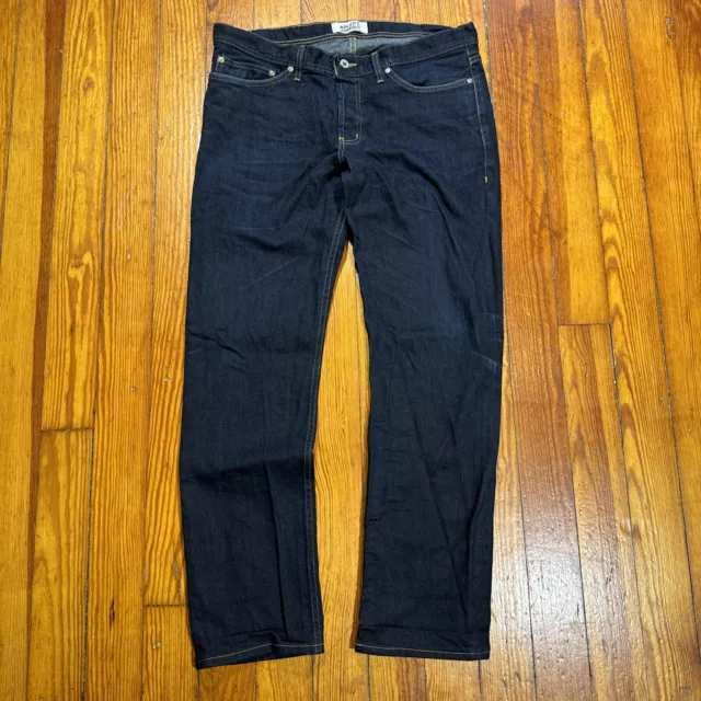 Naked & Famous 'Indigo Selvedge' Denim Weird Guy Fit Taper Blue Jeans - 37 x 32*