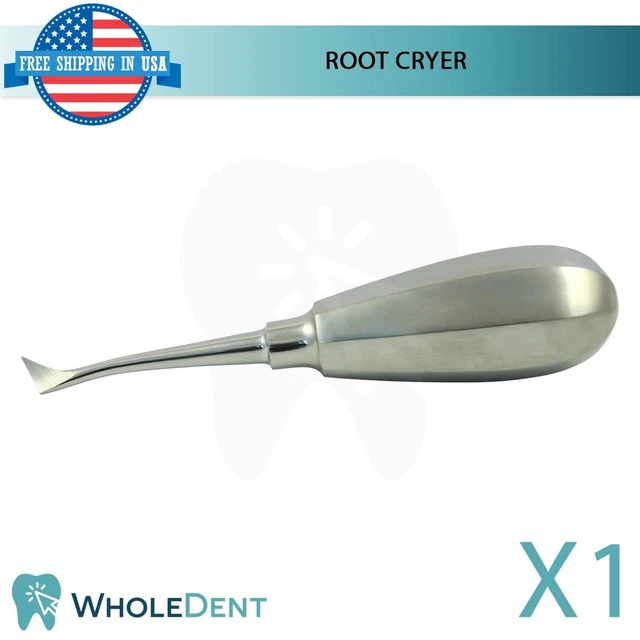 DENTAL ROOT ELEVATOR Cryer Tooth Extraction Orthodontic Tool Hollow