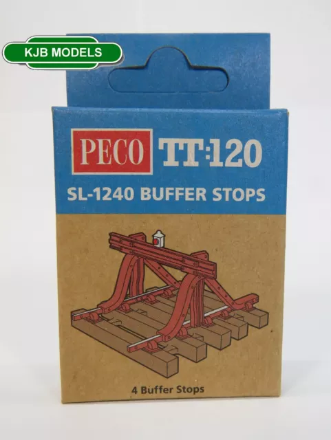 TT Peco TT:120 SL-1240 4 Paquete de 4 paradas de amortiguación, tipo riel - Kit de plástico