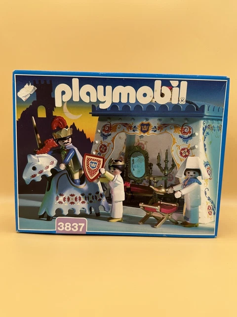 Playmobil 3837 , tente royale - chateau médiéval 3666, 3667