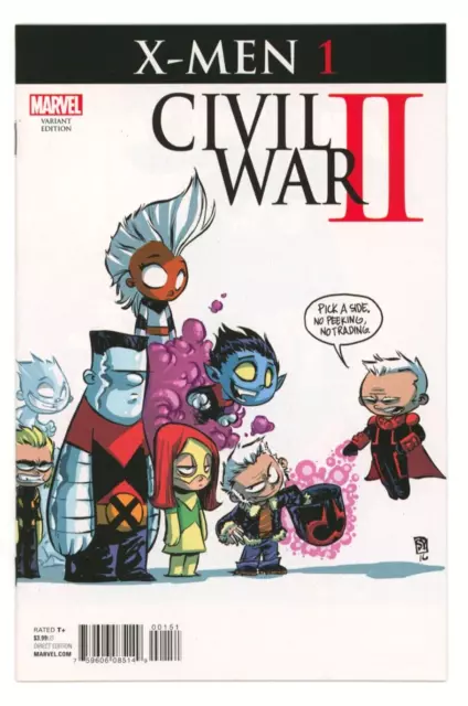 Marvel Comics CIVIL WAR II: X-MEN #1 SKOTTIE YOUNG Variant Cover