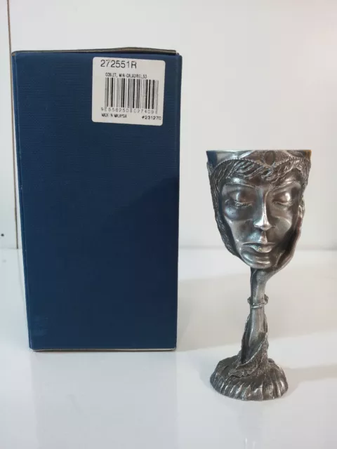 Royal Selangor Lord Of The Rings Mini Goblet. Galadriel