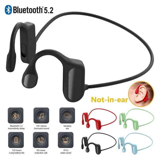 Bluetooth 5.1 Bone Conduction Headphones Wireless Outdoor Sport Headset Earbuds