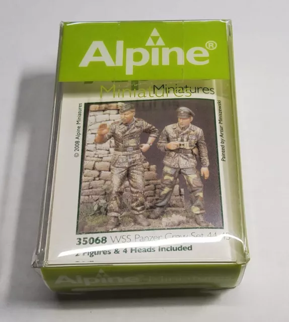 FIGURAS DE RESINA DE LA ALPINE.NUEVAS y EN EMBALAJE ORIGINAL.ESCALA 1:35