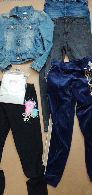 Giacca in denim Very River Island Pep & Co Pacchetto Abbigliamento Ragazza 11-12 Anni NEXT