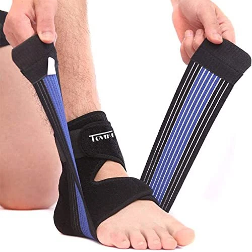 Supporto Caviglia Sport Tutore Per Caviglia Regolabile Dolori Articolari Dist...