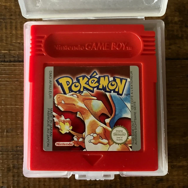 Pokemon Red Nintendo Pocket Monsters GameBoy GB Japanese Charizard