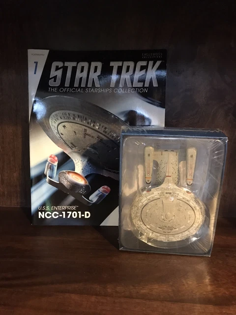 Eaglemoss Star Trek – Modellino Astronave Con Rivista – The Next Generation – Collezione Ufficiale