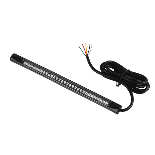 2 pz striscia luce coda freno luci LED flessibili segnale di svolta