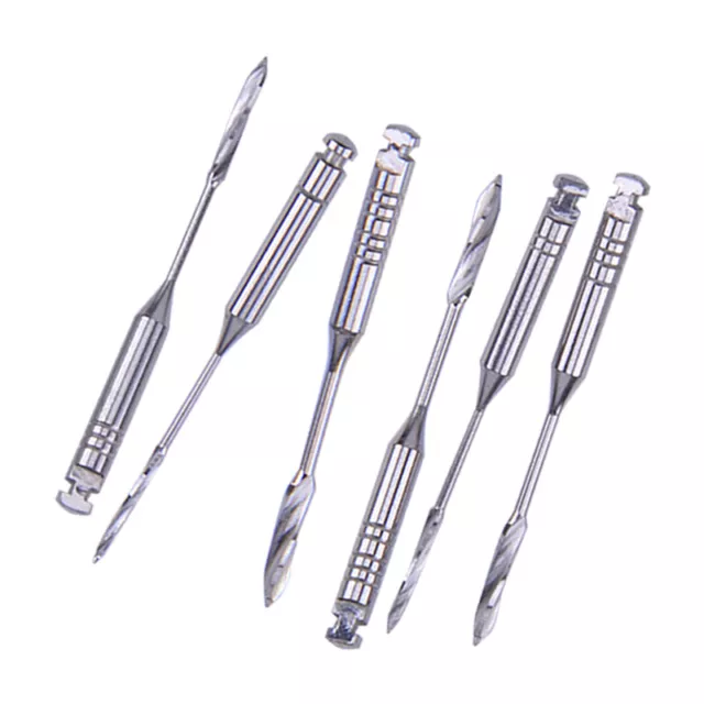 6X 32mm Stainless Steel Dental Endodontics Engine Peeso Reamers Drill 1#-6#