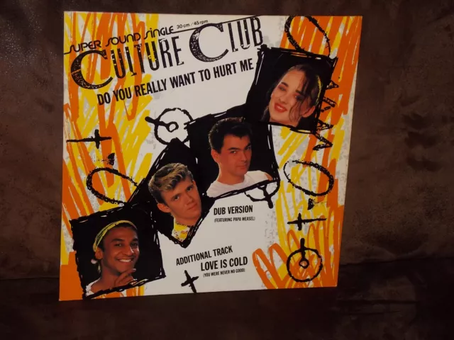 12"-Vinyl-Maxi-Single: CULTURE CLUB - Do You Really Want To Hurt Me (1982)